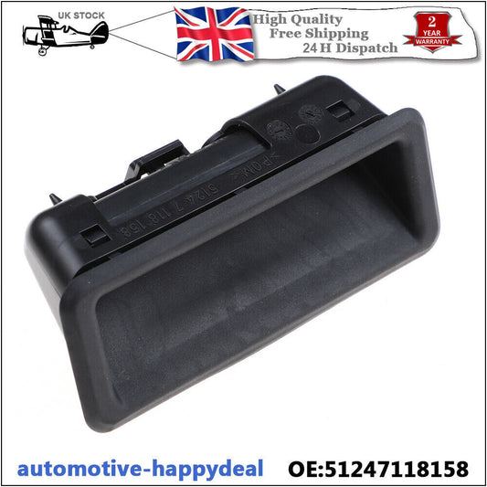 Boot Tailgate Trunk Handle Release Switch 51247118158 Fits for BMW 1 3 5 series