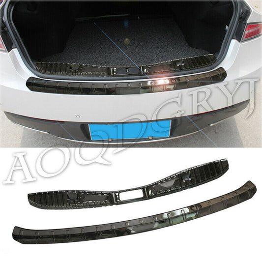 2P for Lincoln MKZ 2017-2020 Rear Bumper Guard Trunk Sill Plate Protector Cover