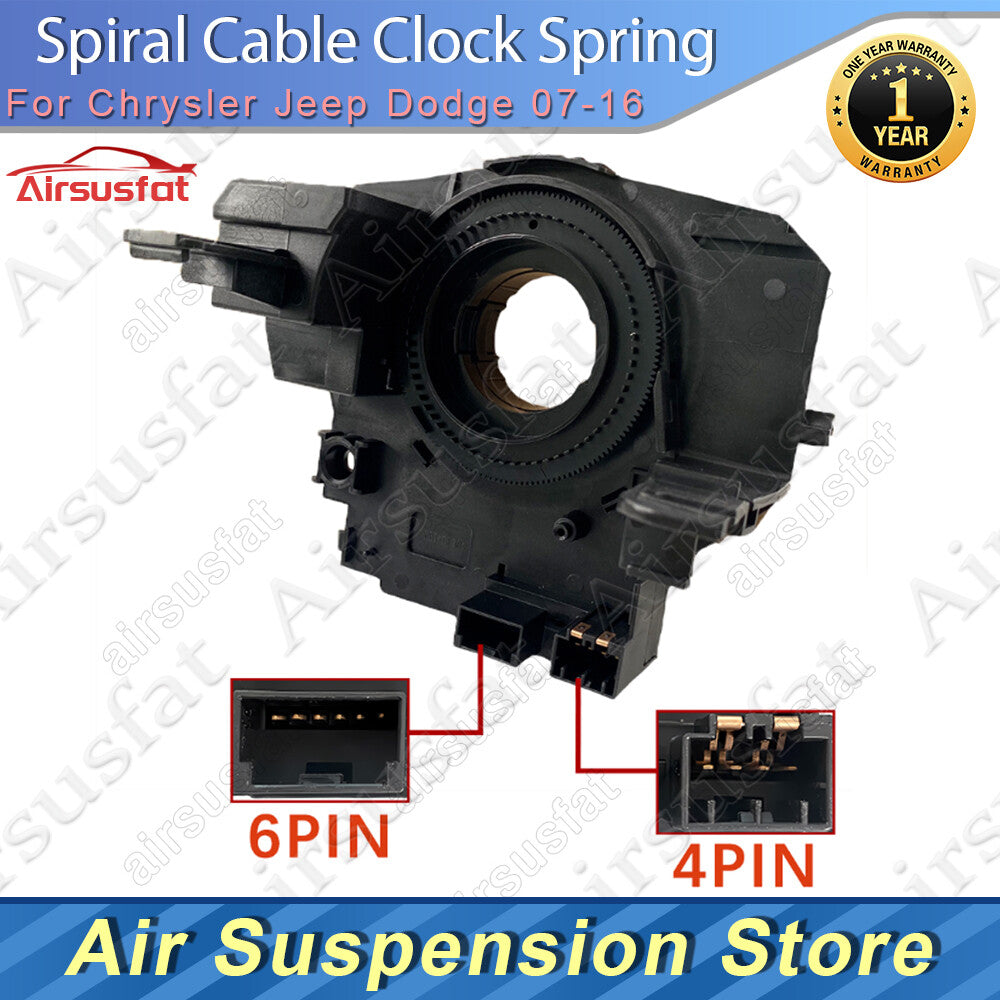 Steering Wheel Clock Spring w/o Angl Sensor for Chrysler for Jeep for Dodge 2007-2016