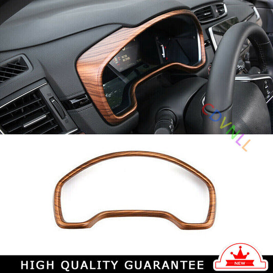Dashboard Panel Frame Cover Trim for Honda CRV CR-V 2017-2022 Matte Peach Wood