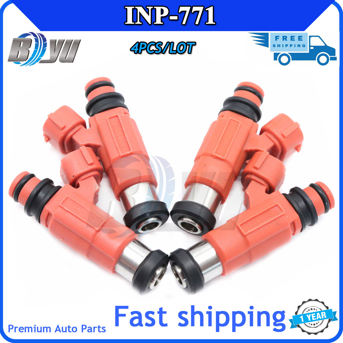 4-piece fuel injector for 1999-2003 for Suzuki Vitara for Chevrolet Tracker 2.0L INP-771