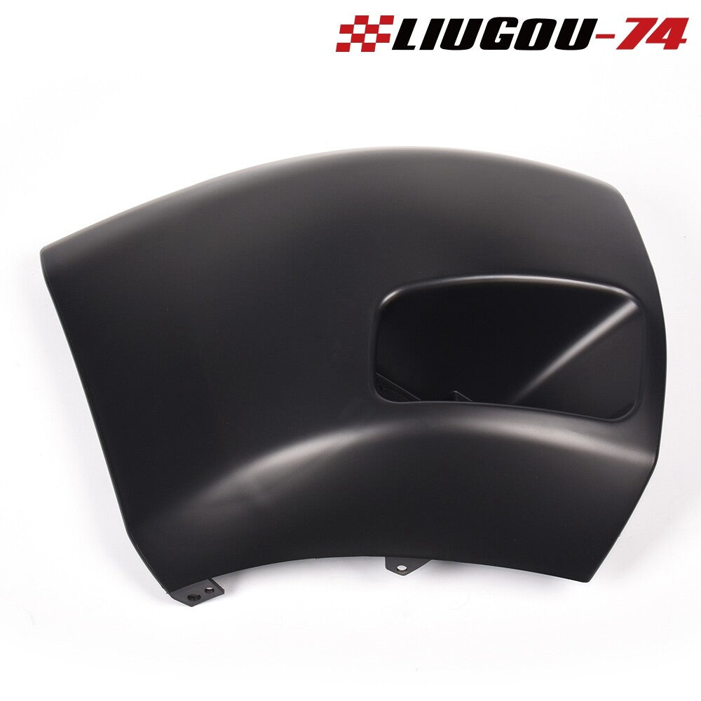 Black front bumper end/transparent lens on fog lights, suitable for 07-13 Silverado 1500