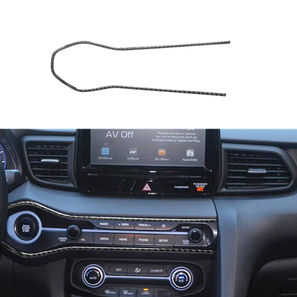 Carbon Fiber Interior Full Sets Trim Cover Kit for Hyundai for Veloster JS 2019-2022