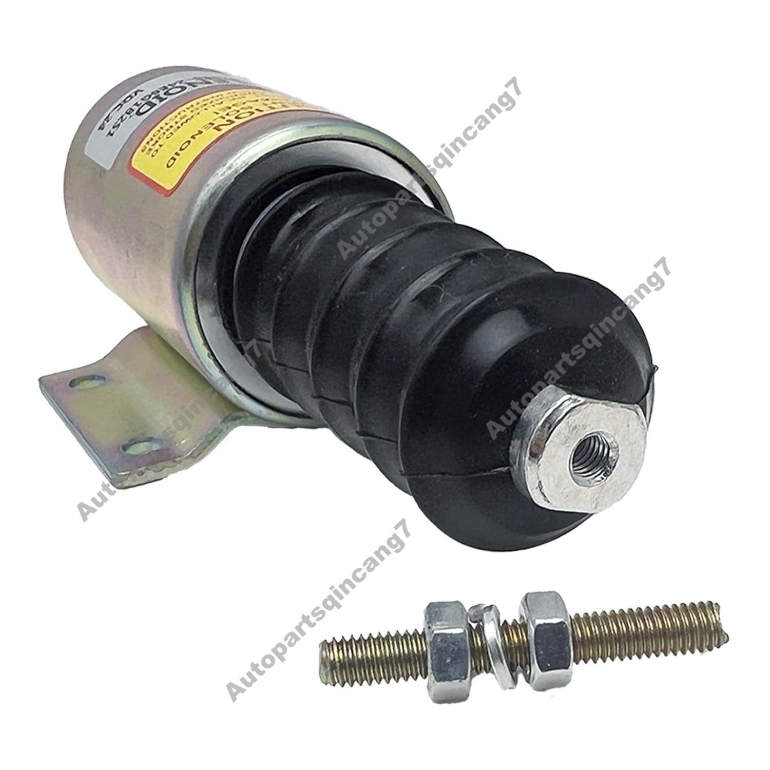 24V Stop Solenoid 2370ES-24E6G1B2S1 SA-3973 for Woodward Genset Big Engine