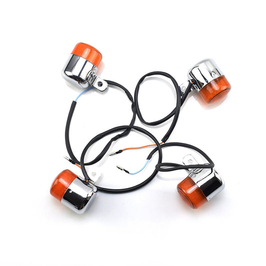 for HONDA Z50 MONKEY CHALY DAX CF70 CT70 ST70 ST90 TURN SIGNALS LIGHT Orange