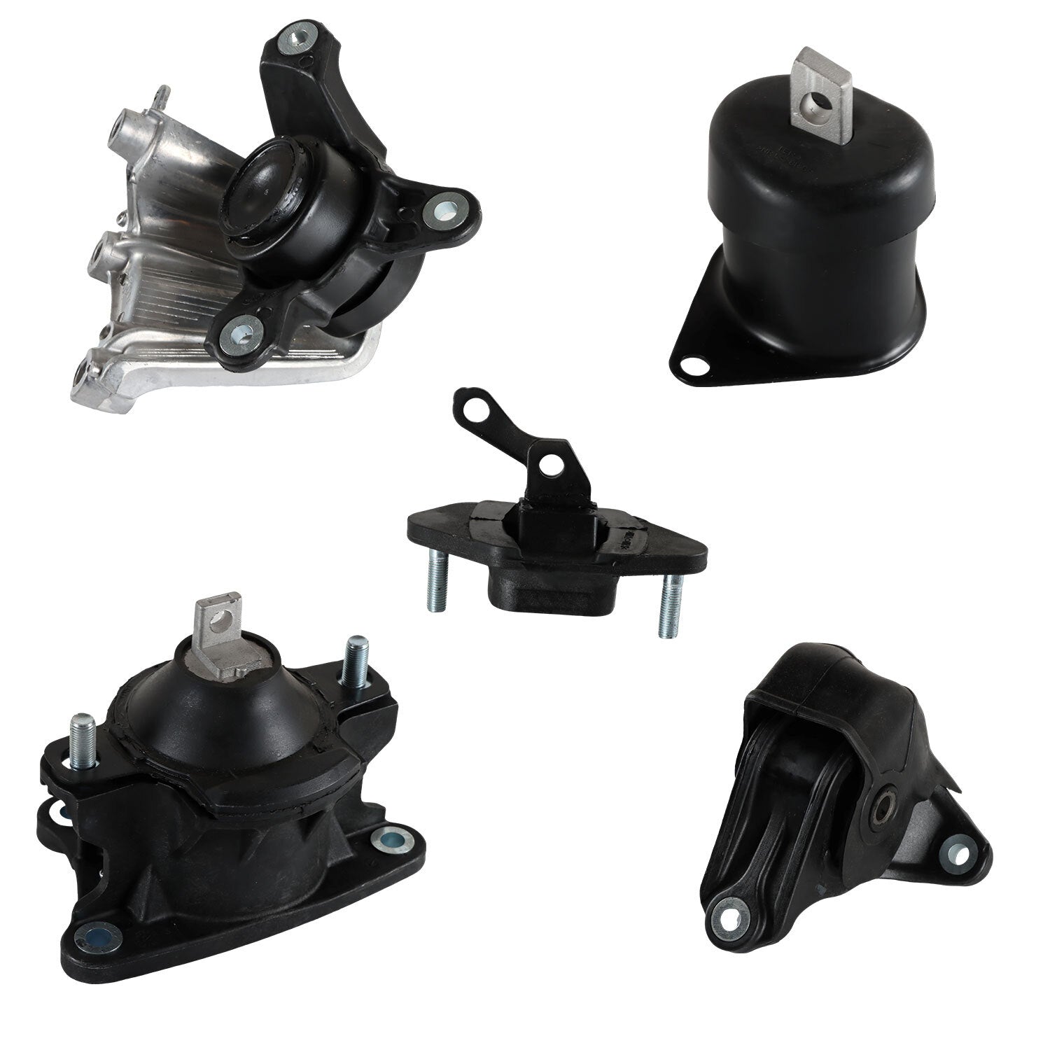 5x Engine Motor  Trans Mount Set for 2008-2012 for Honda Accord 2.4L Auto Trans