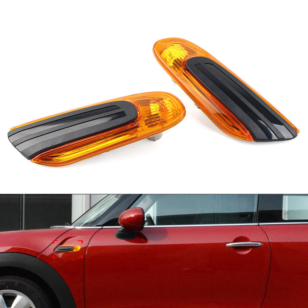 Front Fender Side Indicator Light Turn Signal Light Cover Fits for Mini Cooper F55