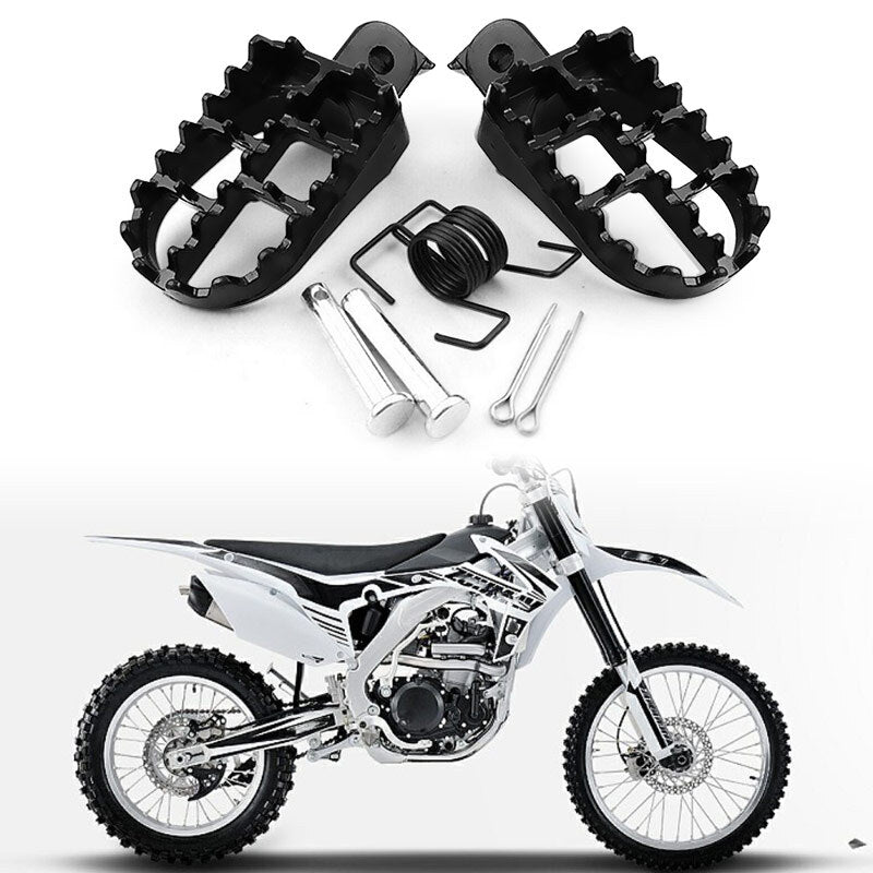 Motorcycle Foot Pegs Footrest Rests Pedal for Yamaha YZ125 YZ125F YZ250F YZ450F