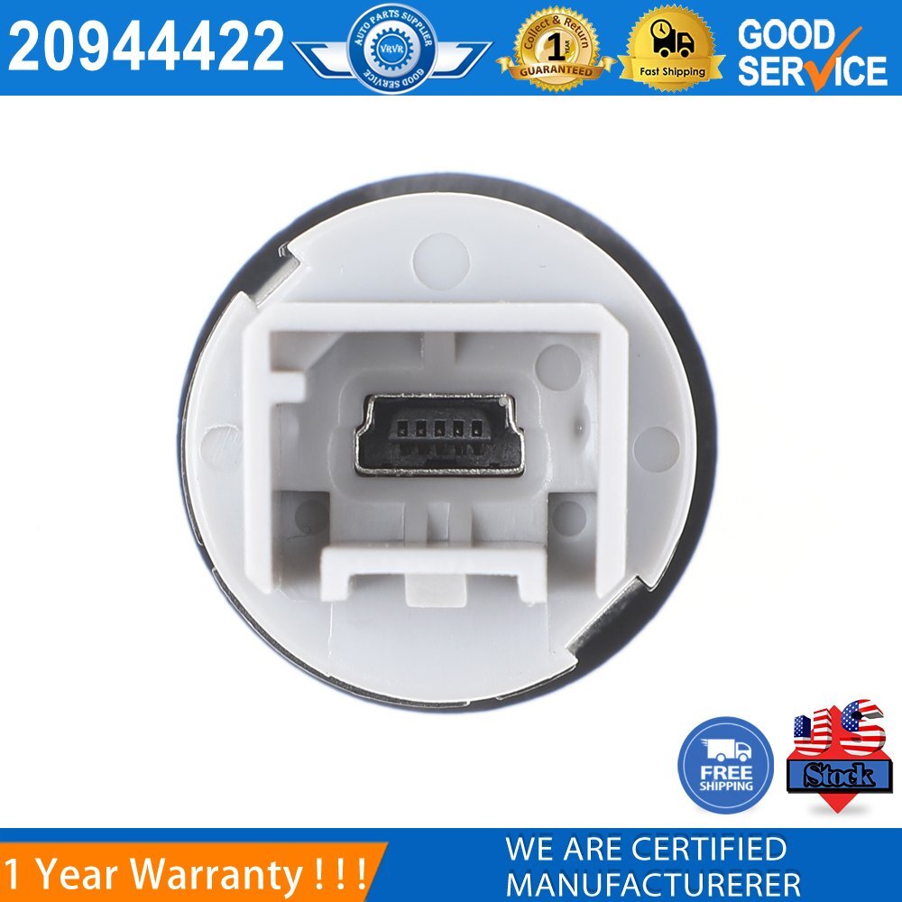 Automotive USB auxiliary plug port socket 20944422 for Chevrolet Silverado 1500 for GMC