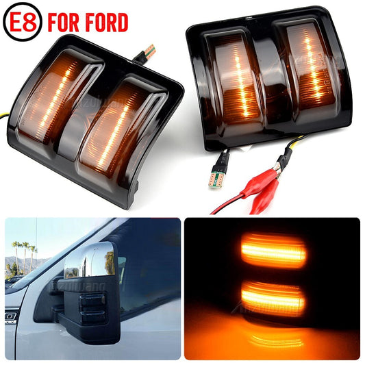 Dynamic Turn Signal Light for Ford F250 F350 F450 F550 Super Duty 2008-2016