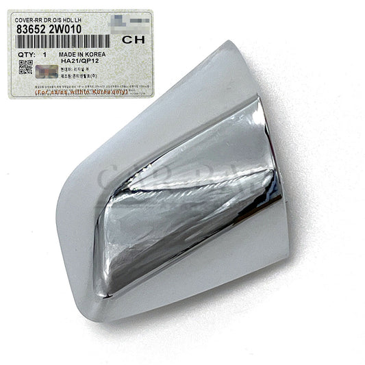 Chrome Exterio Rear Left Door-Cover for Hyundai Santa Fe 2013-19 83652-2W010