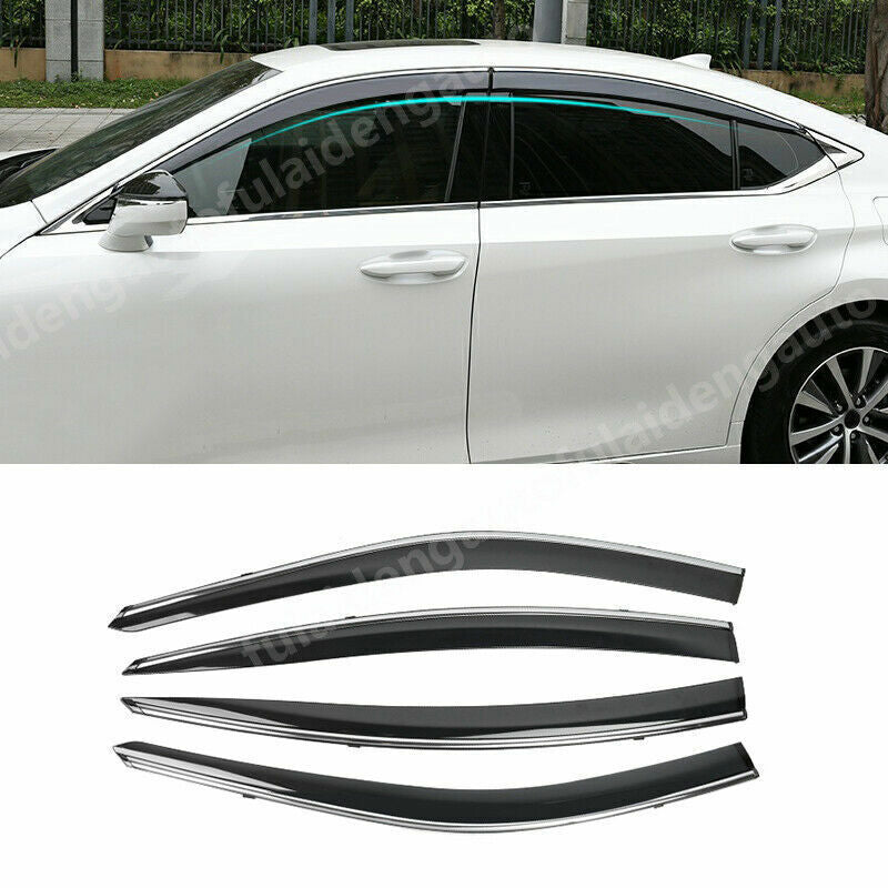 for Lexus ES350/300h/250 2019-22 Window Sun Vent Visor Rain Guard Shield Cover4
