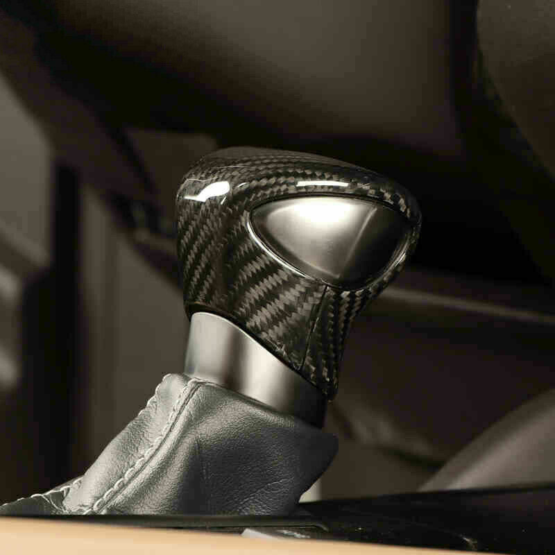 for Lexus ES350/300H/250 2019-22 DRY Carbon Fiber Car Gear Shift Knob Cover Trim