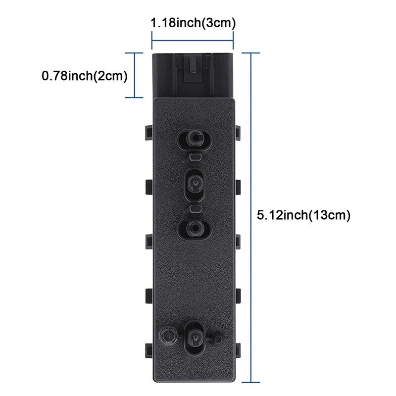 for Seat switch, reclining adjustment, and tilt control are compatible with for Chevrolet / for Cadillac / for GMC / for Buick models. (12451497)