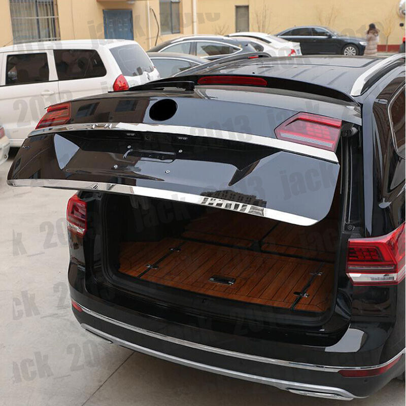 for VW Teramont Atlas 2017-2020 Steel REAR TRUNK TAIL GATE DOOR LID COVER Trim