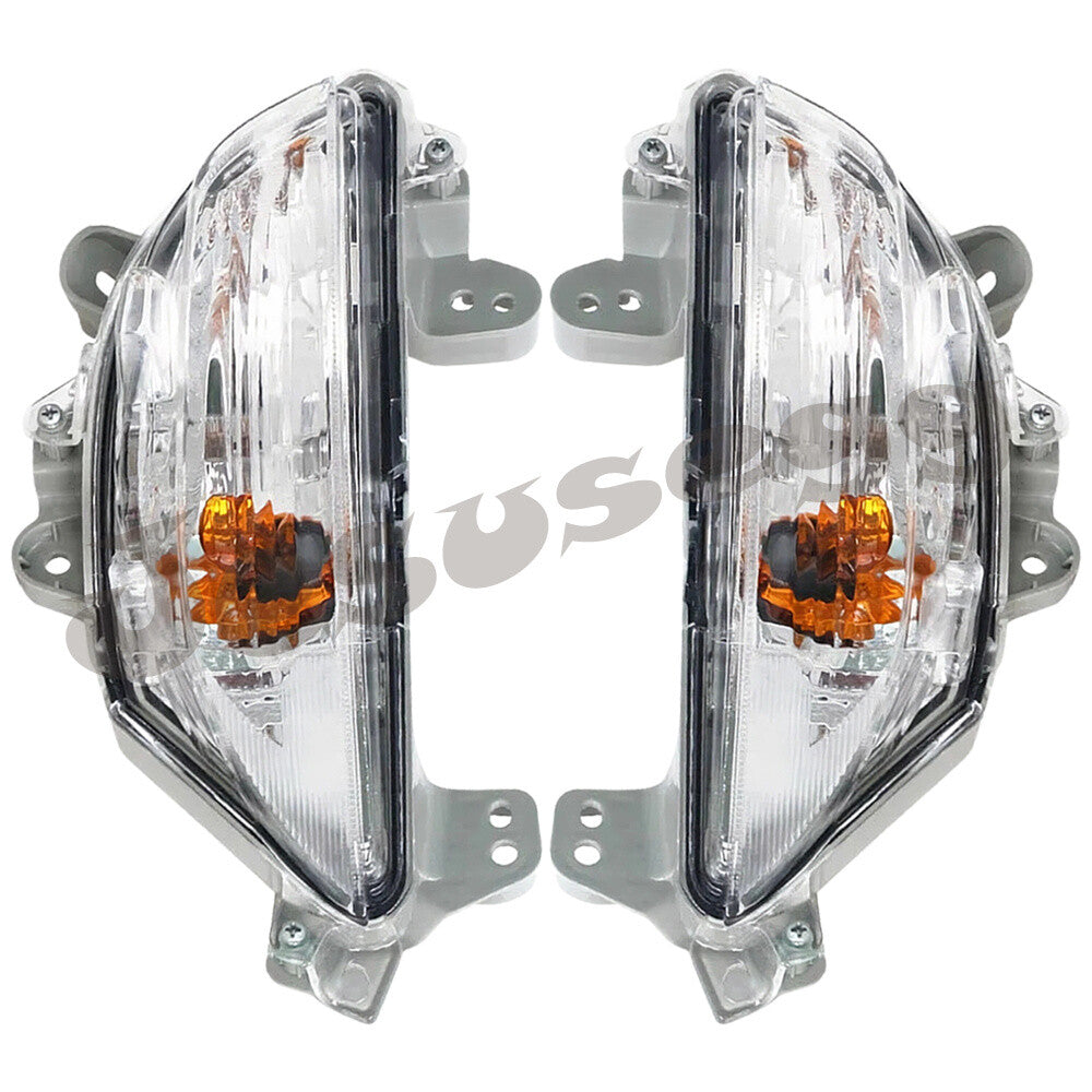 2Pcs Front Left+Right Bumper Corner Lamp Turn Signal Light For 2014-2016 for Mazda 3