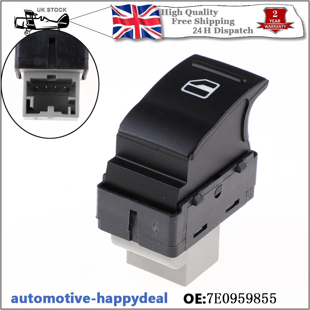 Electric Window Switch Passenger Side 7E0959855 for VW Transporter T5 T6