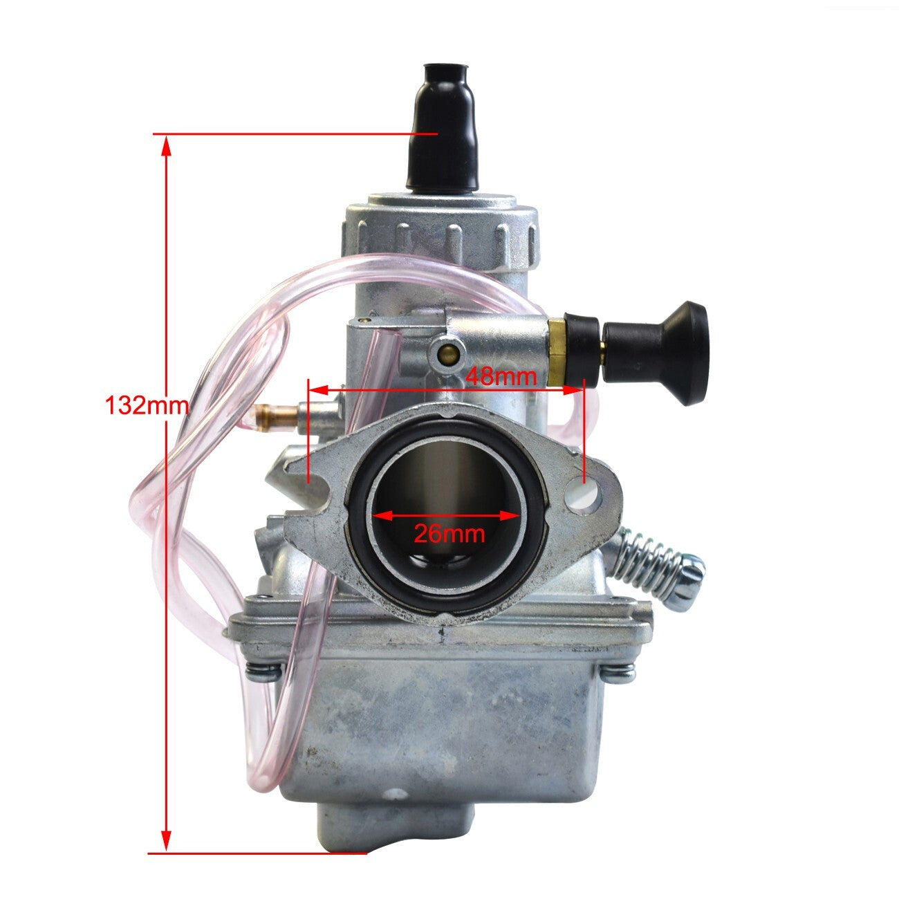 45mm air filter inlet pipe, 26mm carburetor kit for 140cc and 150cc Pit bicycles/all-terrain vehicles.
