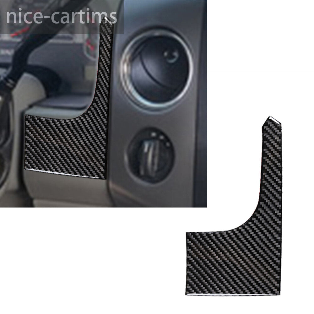 for Ford F-150 FX4 2004-2008 Carbon Fiber Steering Wheel Right Side Panel Trim B