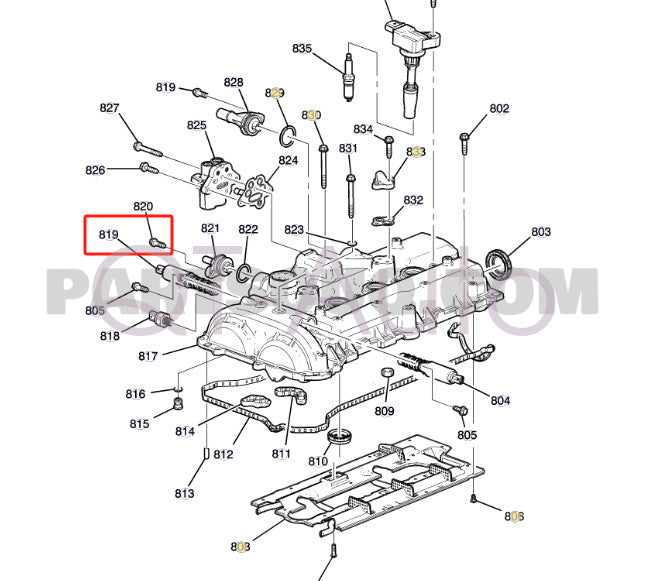 12662736 Intake Variable Valve Timing Solenoid Valve Suitable for Envision Lacrosse Equinox