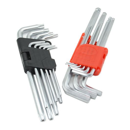 18Pcs Car Allen Key Hexagon Wrench Ball End Spanner Torx Star Screwdriver Tool