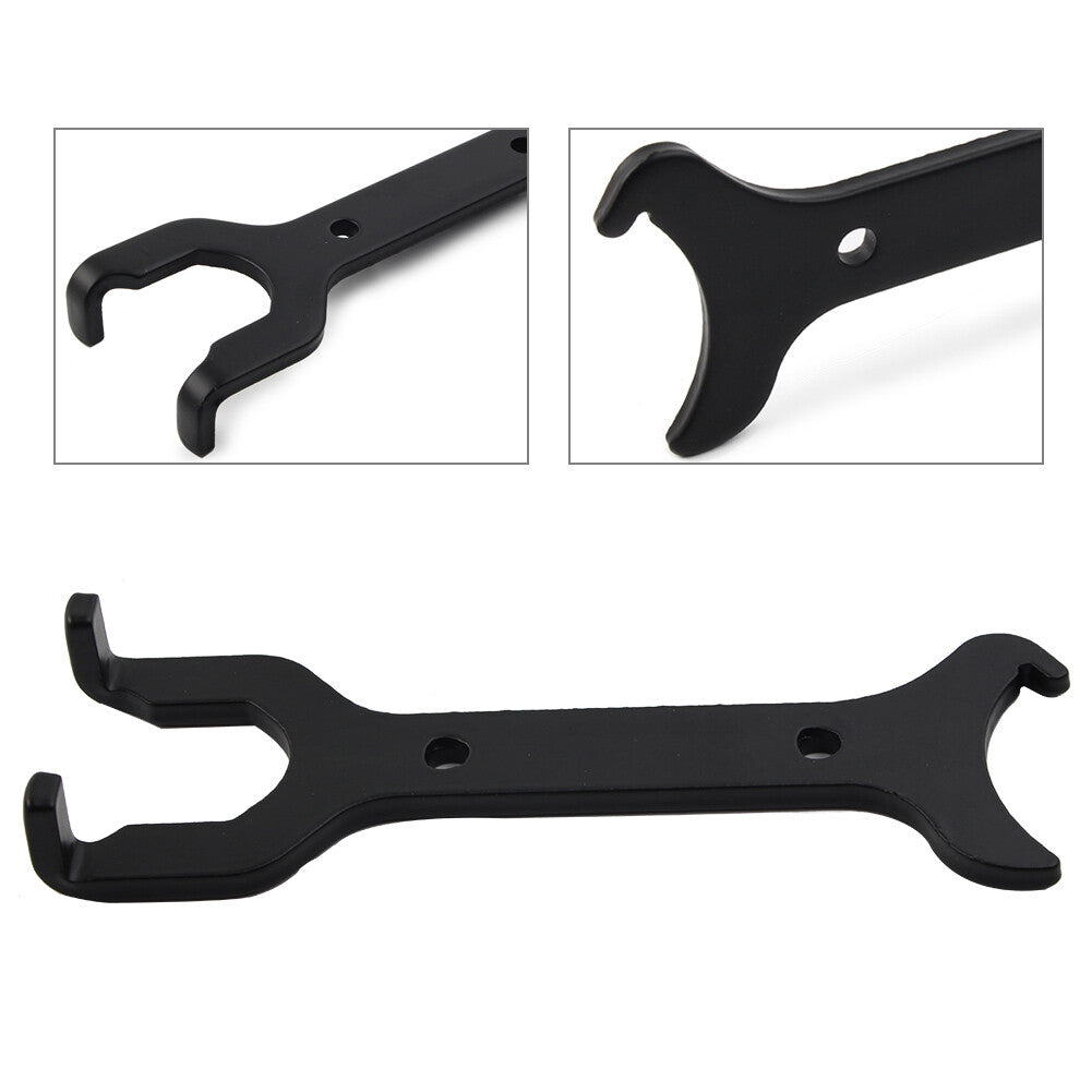 Rear Shock Adjustment Spanner Tool Wrench for Harley Softail XG750 1984-19 Black
