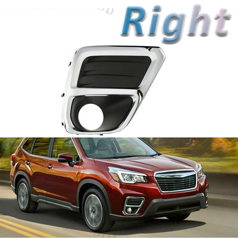 Right Front Bumper Fog Light Cover Trim Lamp Bezel for Subaru Forester 2019-2021