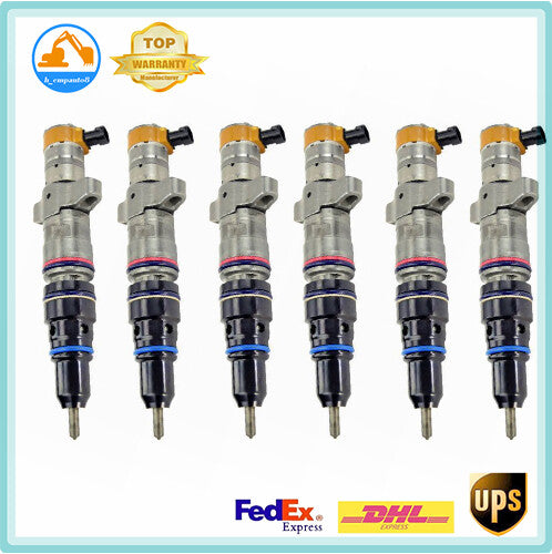 6X Fuel Injector 235-2888 C-9 Engine for Cat 330D 336D Excavator DHL UPS