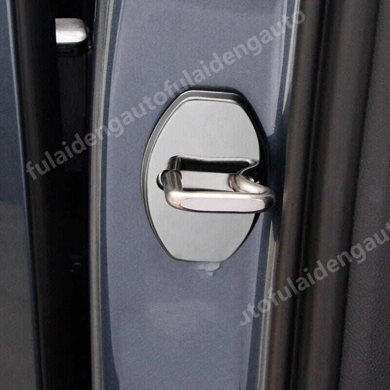 for Porsche Macan for Cayenne Boxster for 911 Silve Door Lock Protector Rust Proof Cover