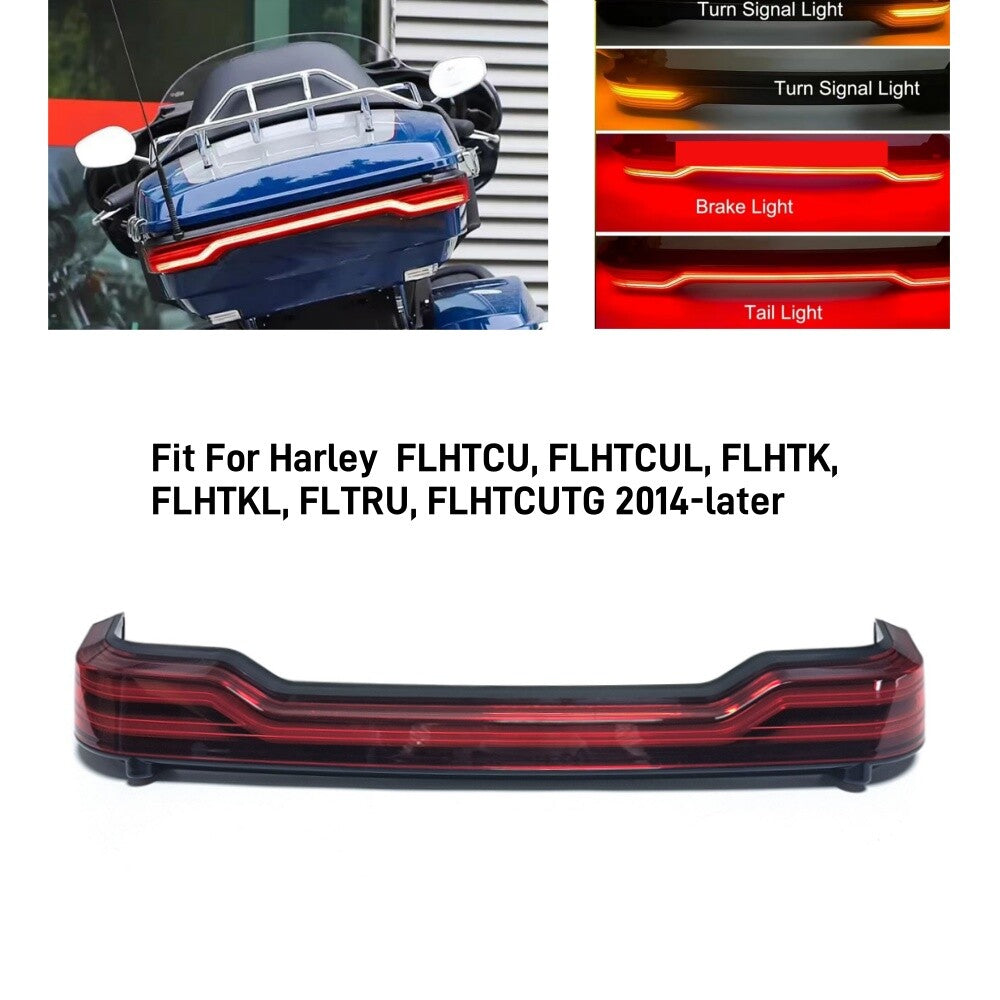 Pack Trunk LED Brake Turn Tail Lamp Light for Harley Touring Tour Pak 2014-2021