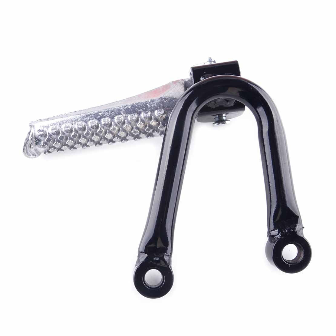 L + R Motorcycle Side Stand Set Rear Passenger Foot Pegs Pedal Bracket Refit