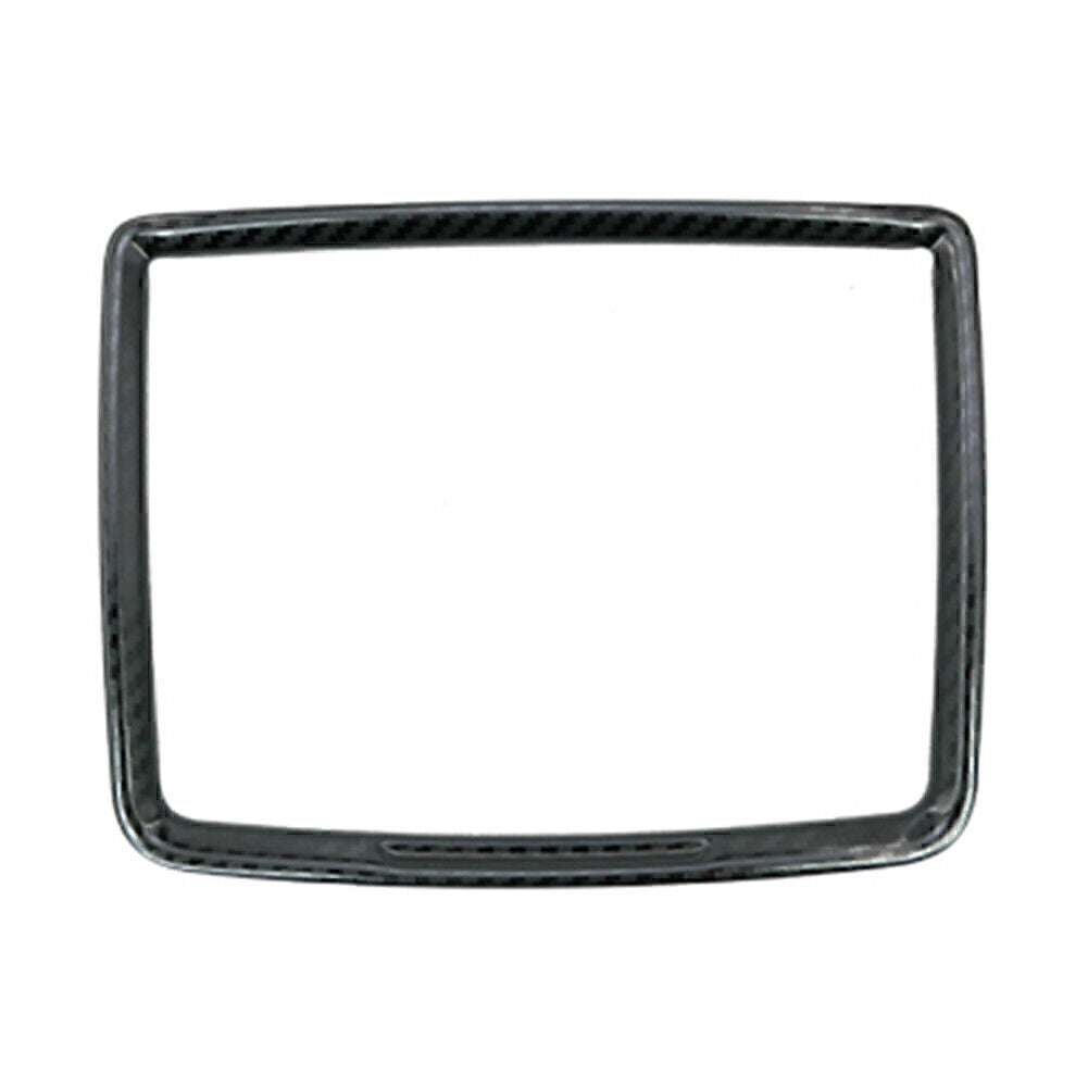 Carbon Fiber Rear Storage Box Panel Cover Trim Fit for Subaru Forester SK 2019 20