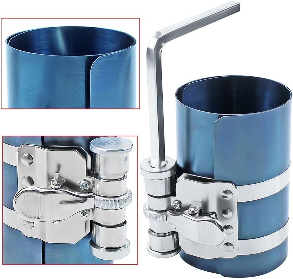 4¡±Piston Ring Compressor Installation Compressing Capacity 2¡±to6.9¡± Removal Tool