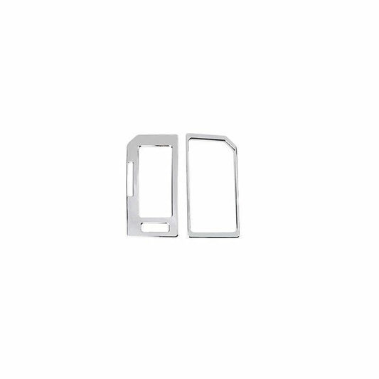 for Ford F150 F-150 2015-2020 Chrome Silver Gear Shift Cup Holder Panel Trim