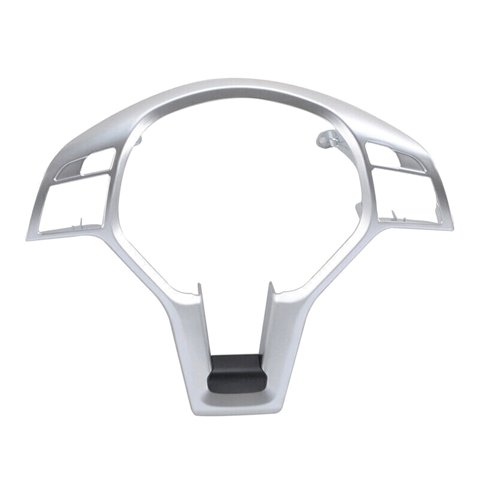 Fit for Mercedes-Benz W204 W207 W212 C-Class Silver Chrome Steering Wheel Trim Cover