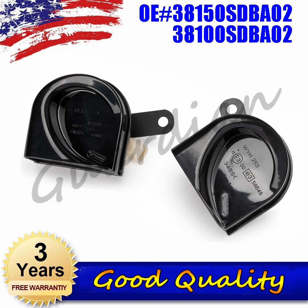 Two 38150SDBA02 and 38100SDBA02 subwoofers for Honda Accord and for Acura TSX.
