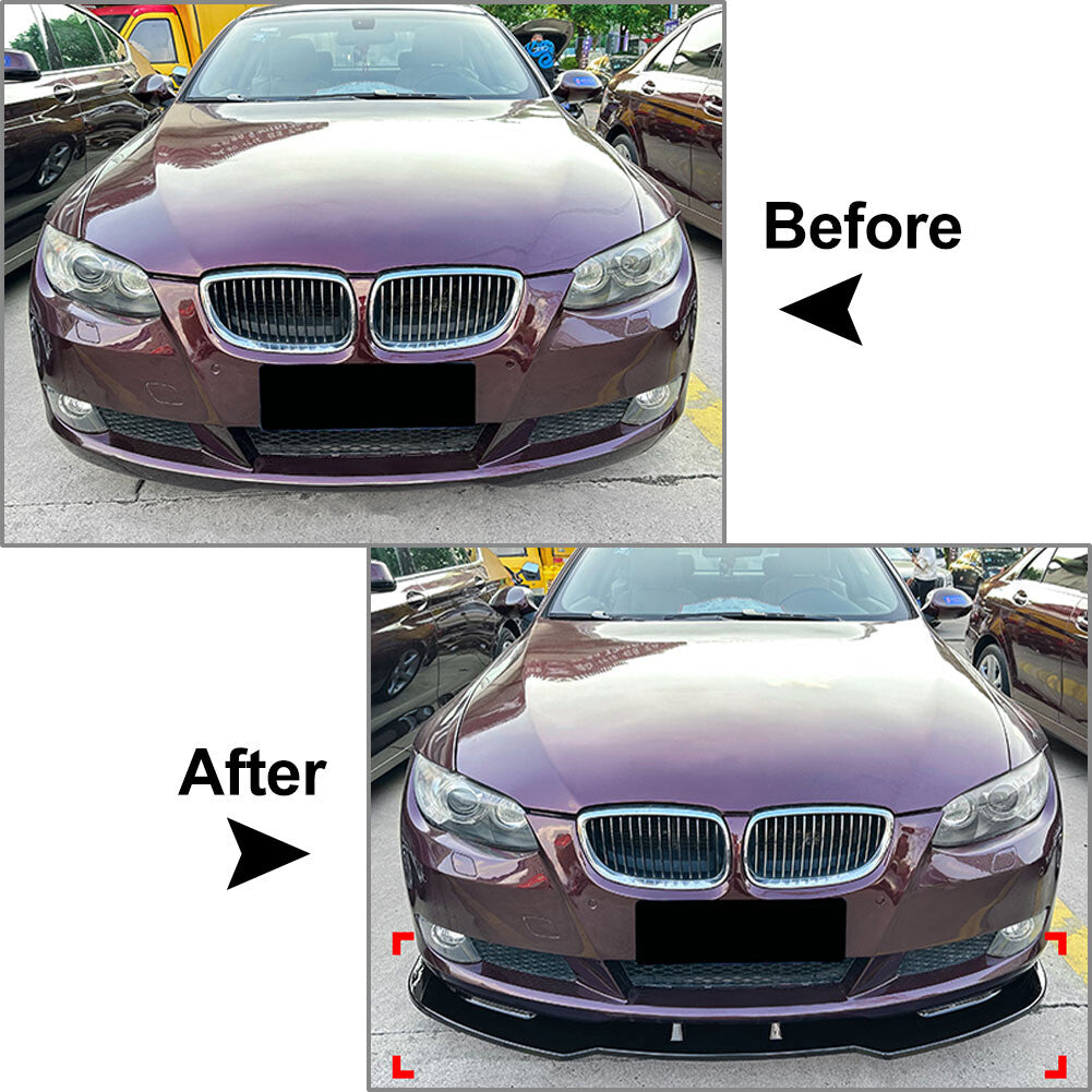 Front Bumper Lip for BMW 3 Series E92 E93 for Mercedes-Benz C Class W204