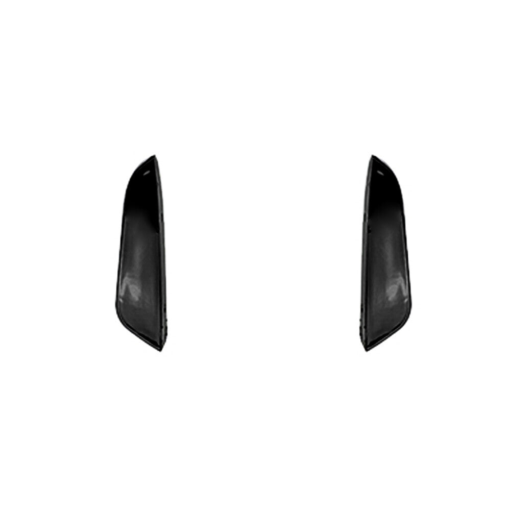Bumper Side Lip Splitter Spoiler for Mercedes-Benz C-Class W206 Glossy Black