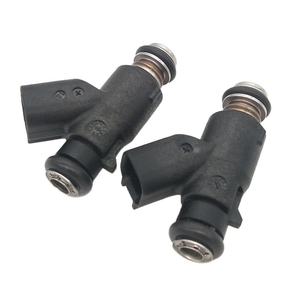 2X Fuel Injector 6 Holes 27709-06A Fit for Harley Davidson Motorcycle 25 Degree