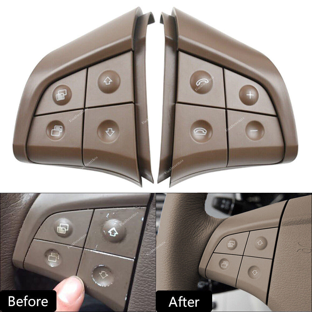 Qty 2 Fit for Mercedes-Benz W164 W251 W245 Steering Wheel Switch 4 Button