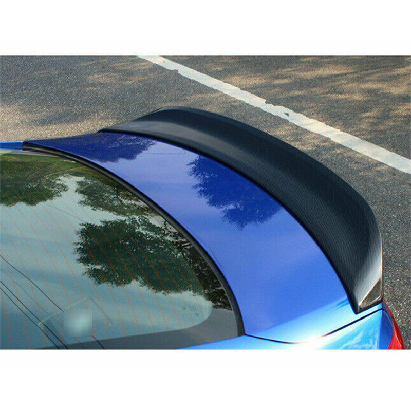 Carbon Fiber ABS Rear Tail Trunk Spoiler Wing Lip Trim for Honda for Civic 2022-2023