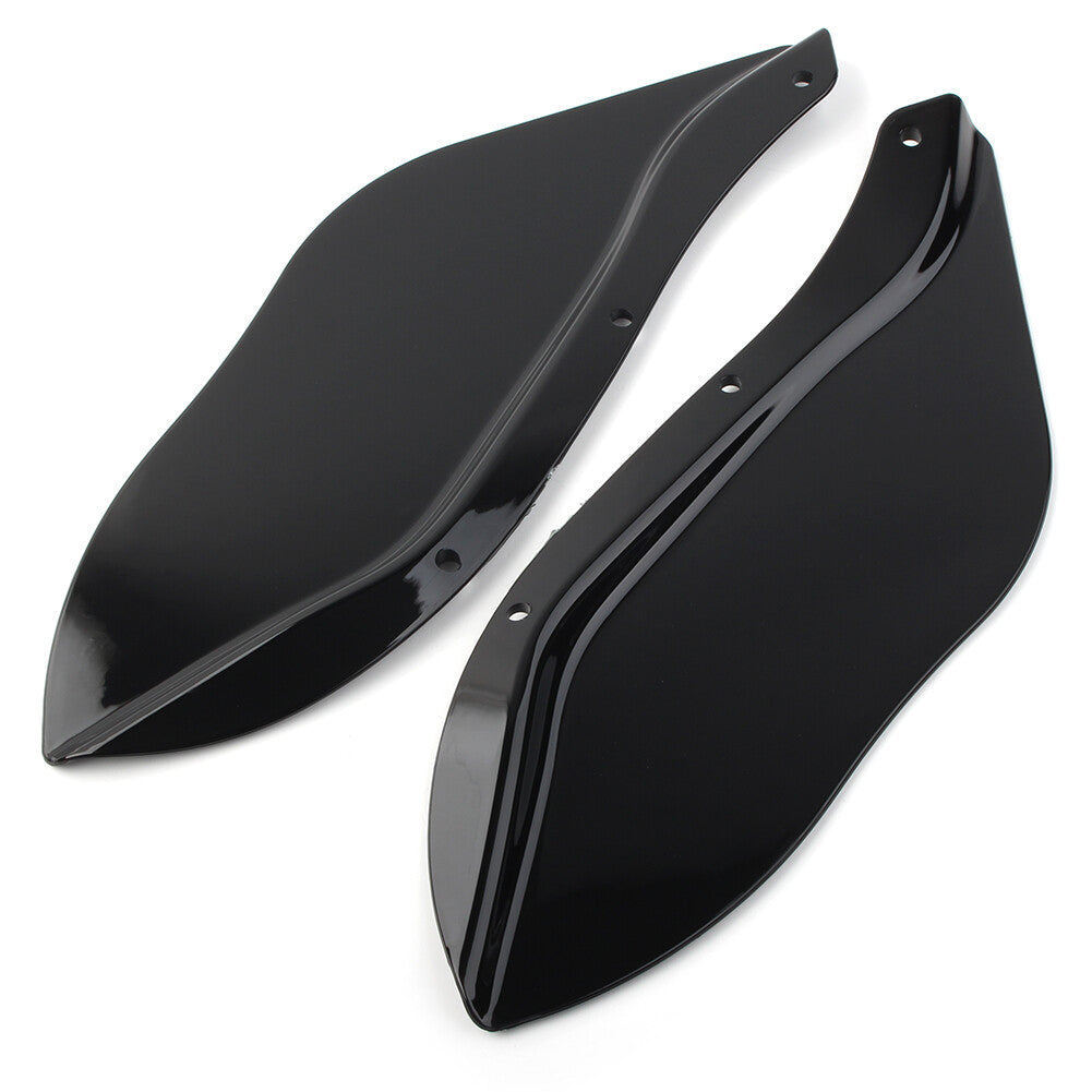 Pair Side Fairing Windshield Air Deflector for Harley Street Electra Glide 96-13