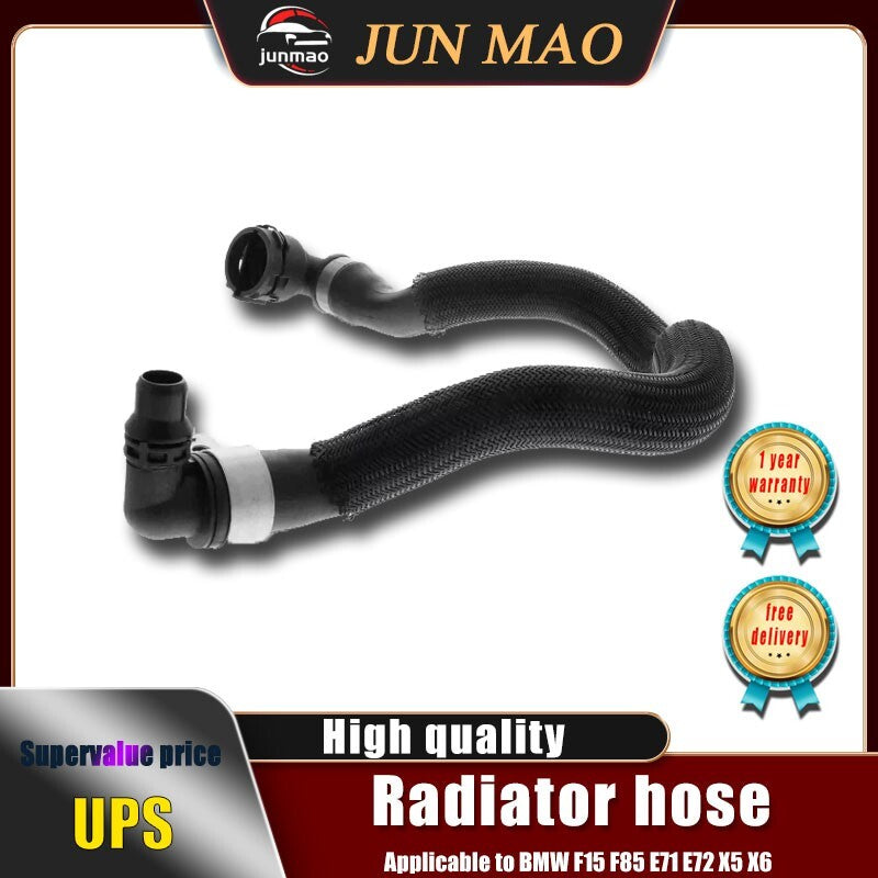 for BMW F15 F85 E71 E72 X5 X6 Radiator water tank coolant hose 17127584560