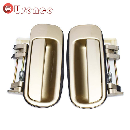 2Pcs Rear Left Right Outside Door Handle Beige for Toyota for Camry for Corolla