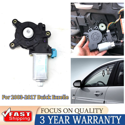 Rear Right Passenger Power Window Regulator Motor for 2003-2017 for Buick Excelle