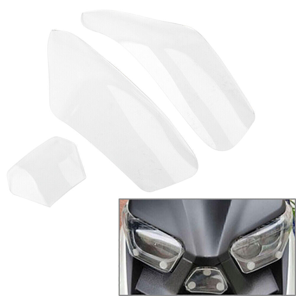 Front Headlight Guard Shield Screen Lens Cover for YAMAHA XMAX250 300 2017-2018