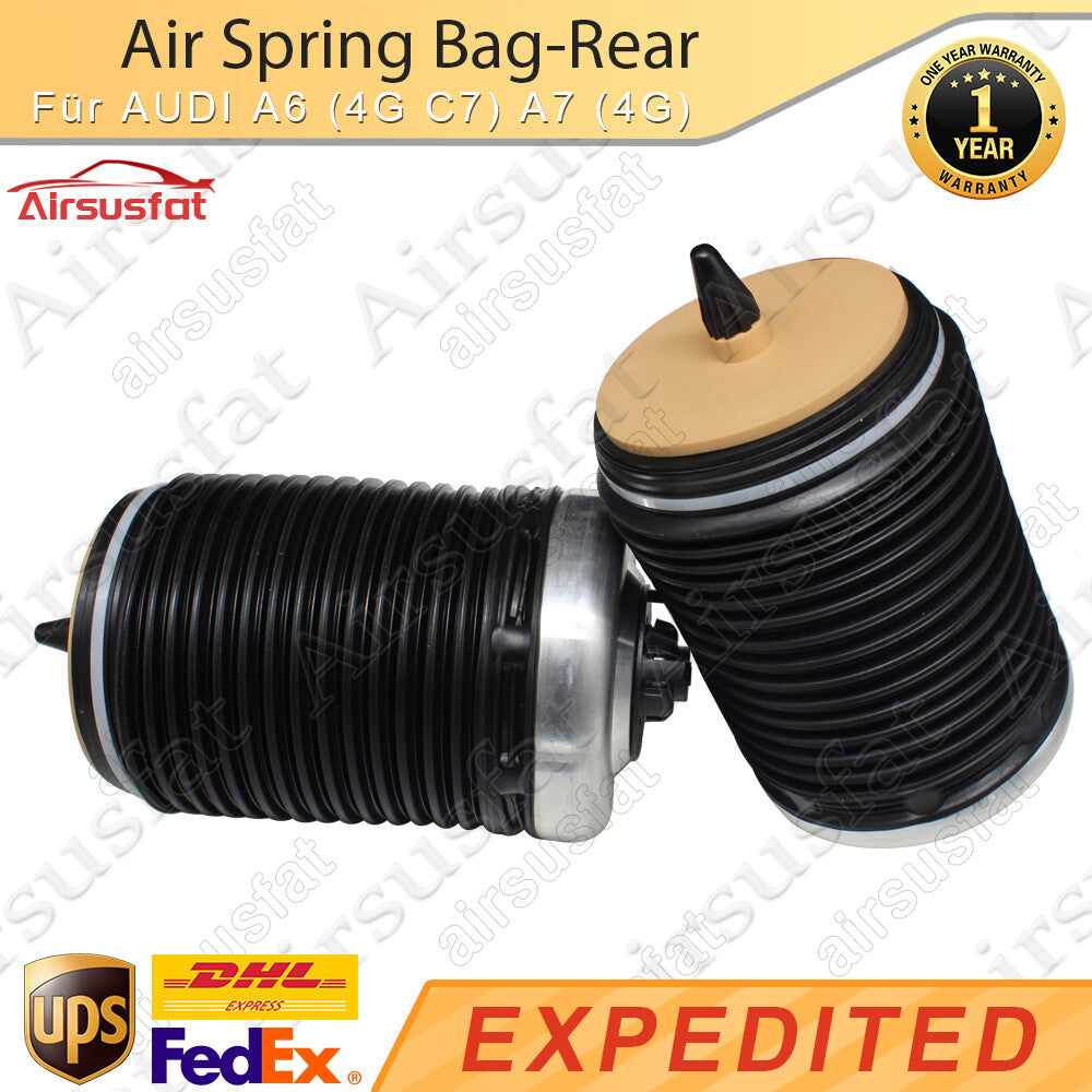 2x for Audi A6 4G c7 a7 4g 2011-2018 rear left  right air suspension air spring