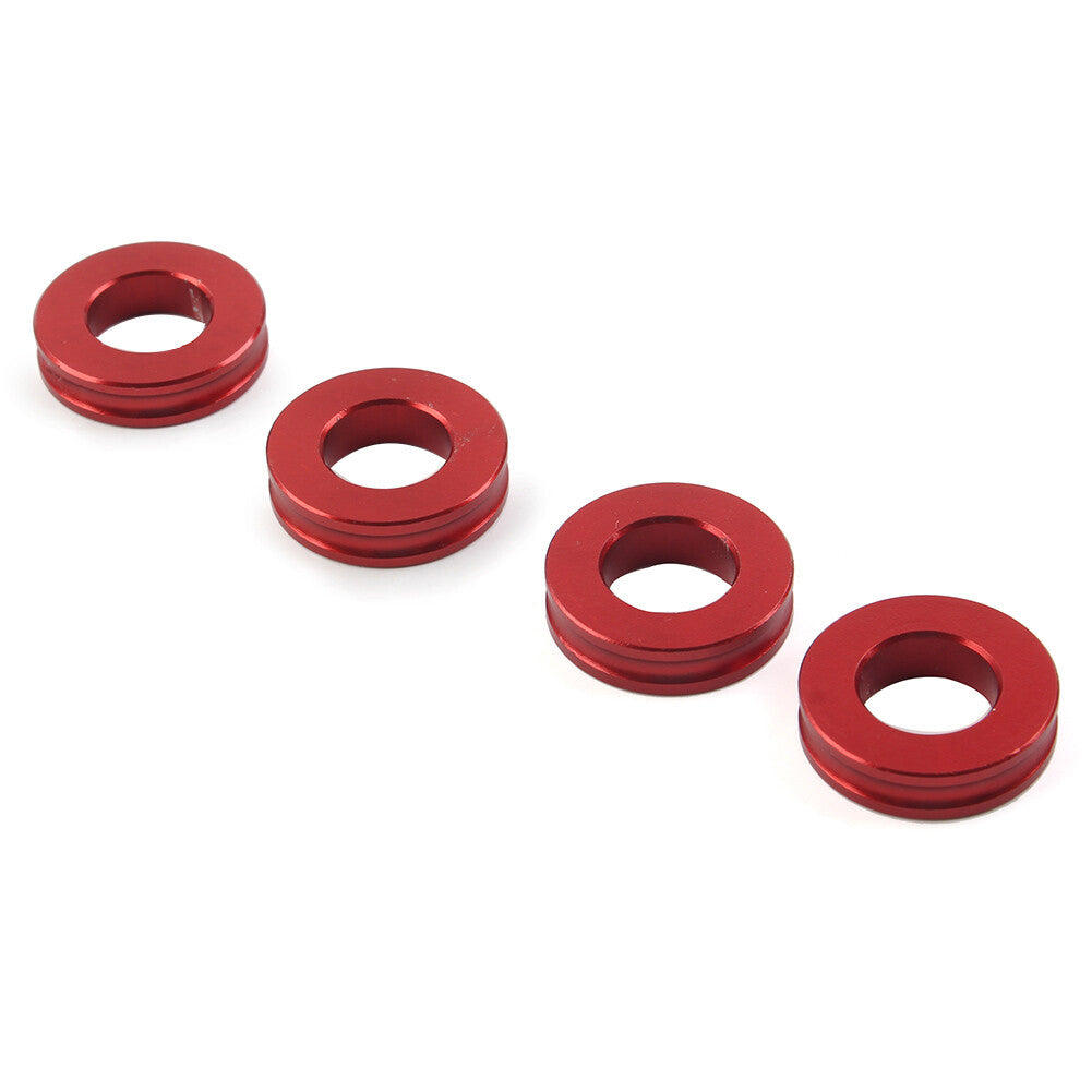 CNC Front Brake Caliper Spacer Kit Fit for Ducati Panigale V4/R/S 2018-24 Red 4pcs