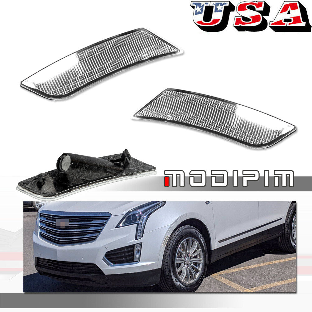 Transparent Lens Side Marker Light Housing Kit for 2017+ for Cadillac XT5 GM2551199