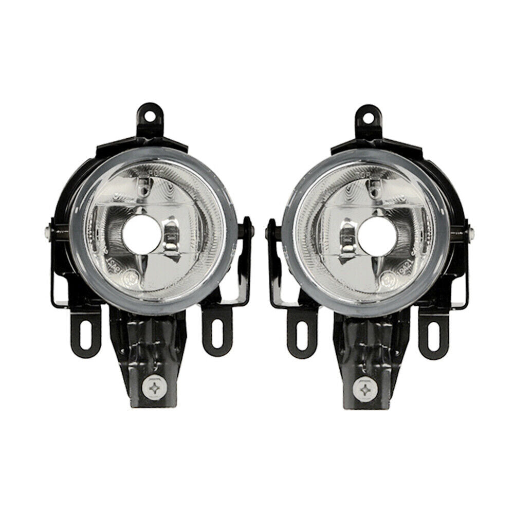 2PCS Left Right Clear Driving Lamps Fog Lights for Mitsubishi Pajero / Montero